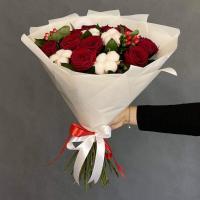 Букет роз «Страсть и нежность»